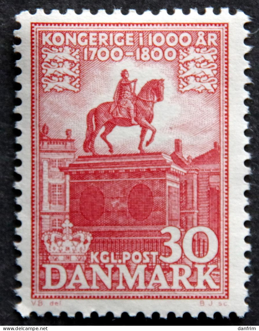 Denmark 1955  Kingdom Of Denmark 1000 Years.    MiNr.356 MNH (**) ( Lot H 2759 ) - Ongebruikt