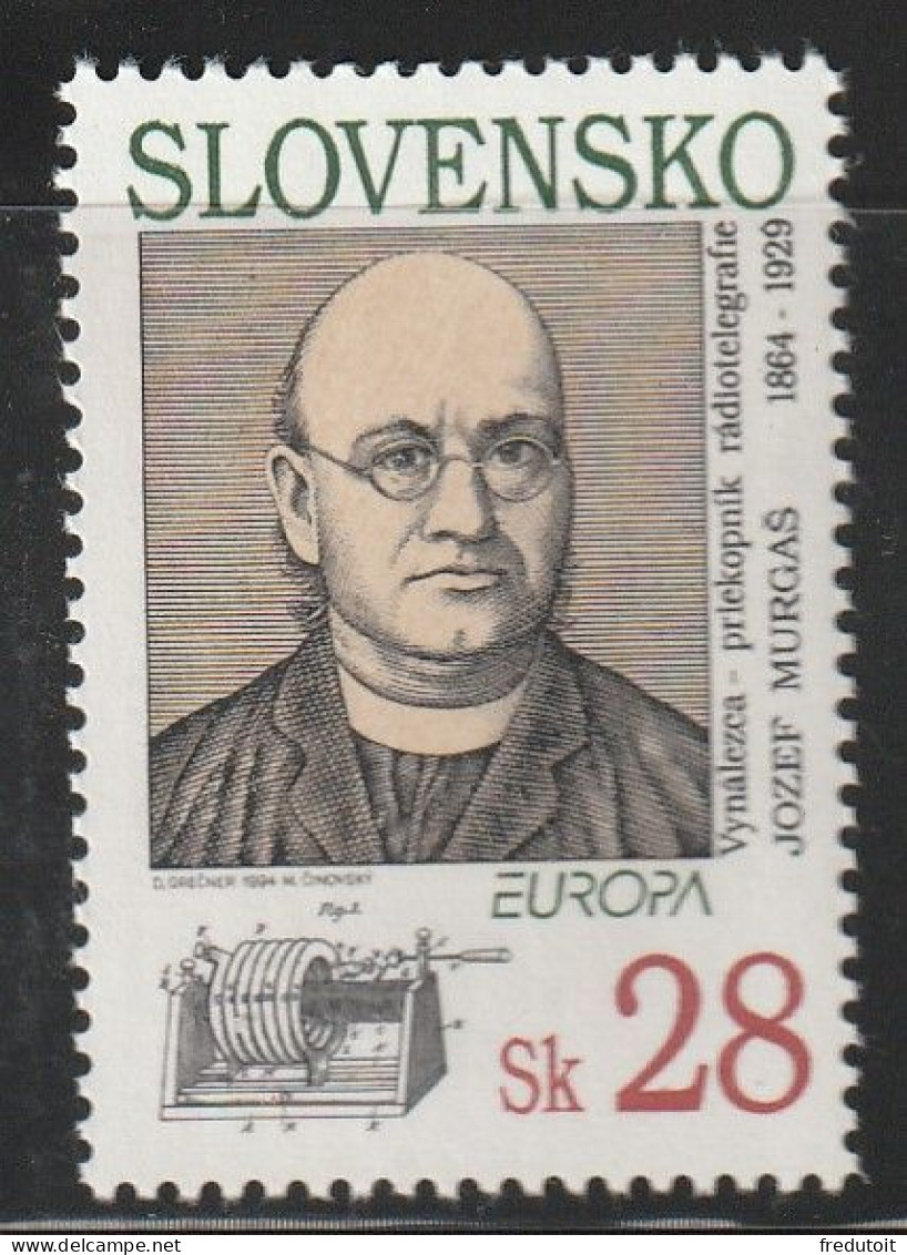 SLOVAQUIE - N°156 ** (1994) Europa - Nuevos