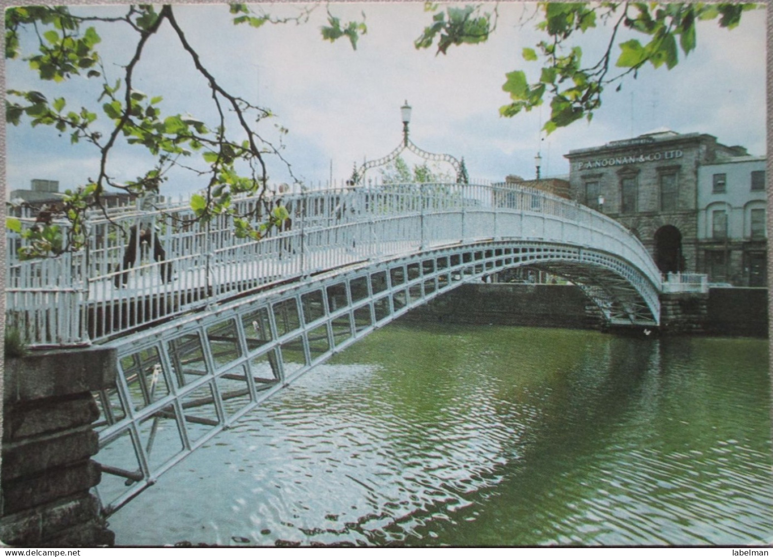 IRLAND UK UNITED KINGDOM DUBLIN LIFFEY PENNY BRIDGE KARTE CARD POSTKARTE POSTCARD ANSICHTSKARTE CARTOLINA CARTE POSTALE - Collezioni E Lotti