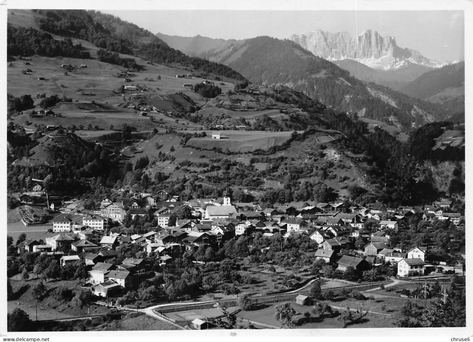 Schiers  Fliegeraufnahme - Schiers