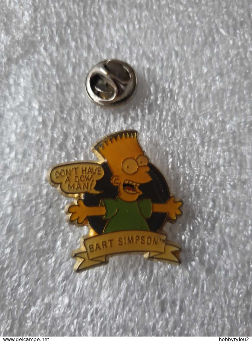 Pin's The Simpson's - Don't Have A Cow, Man ! Bart Simpson - Filmmanie