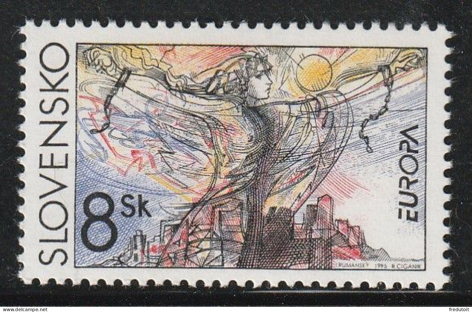 SLOVAQUIE - N°188 ** (1995) Europa - Unused Stamps