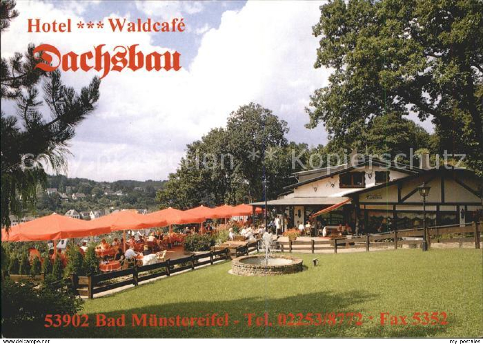 71932279 Bad Muenstereifel Hotel WaldCafe Dachsbau Bad Muenstereifel - Bad Muenstereifel