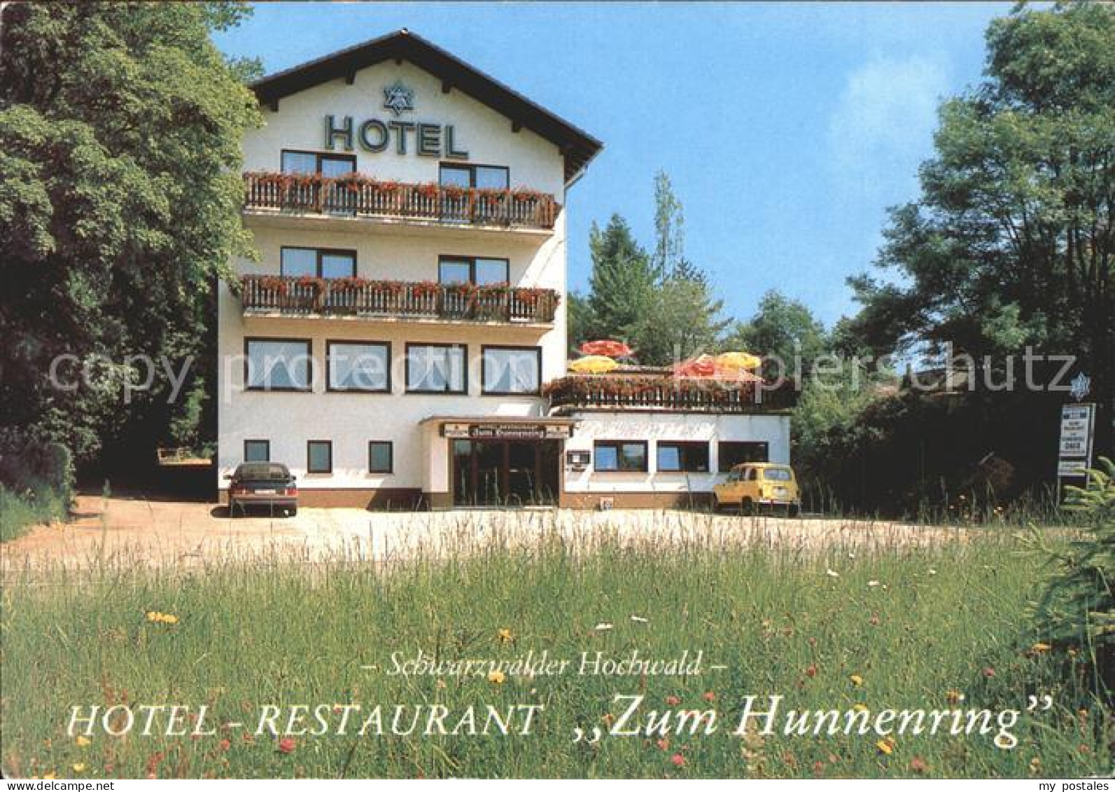 71929525 Otzenhausen Saar Cafe Hotel Restaurant Zum Hunnenring Otzenhausen Saar - Nonnweiler