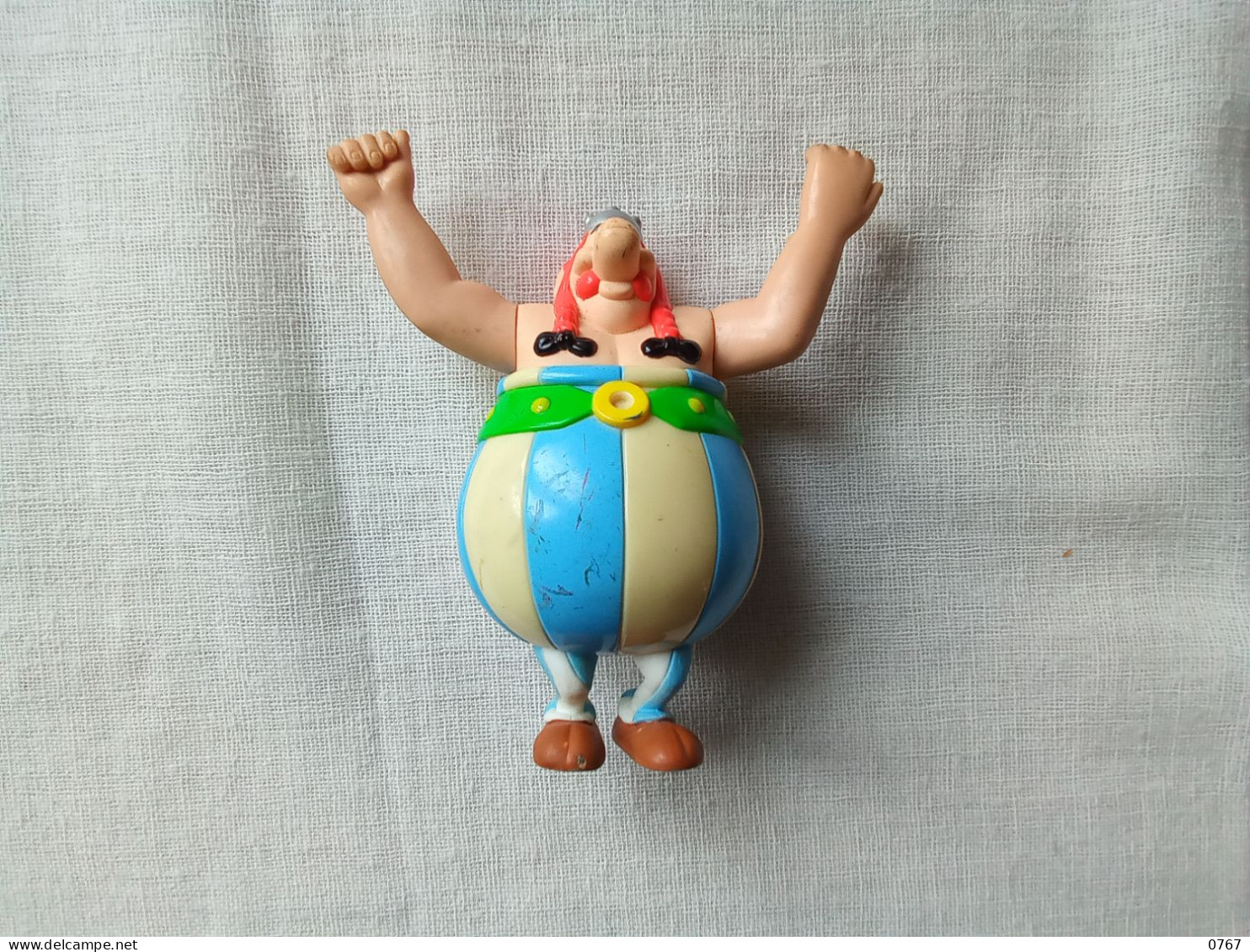 Ancienne Figurine McD Obélix Le Gaulois Vintage Année 2002 (bazarcollect28) - Schtroumpfs