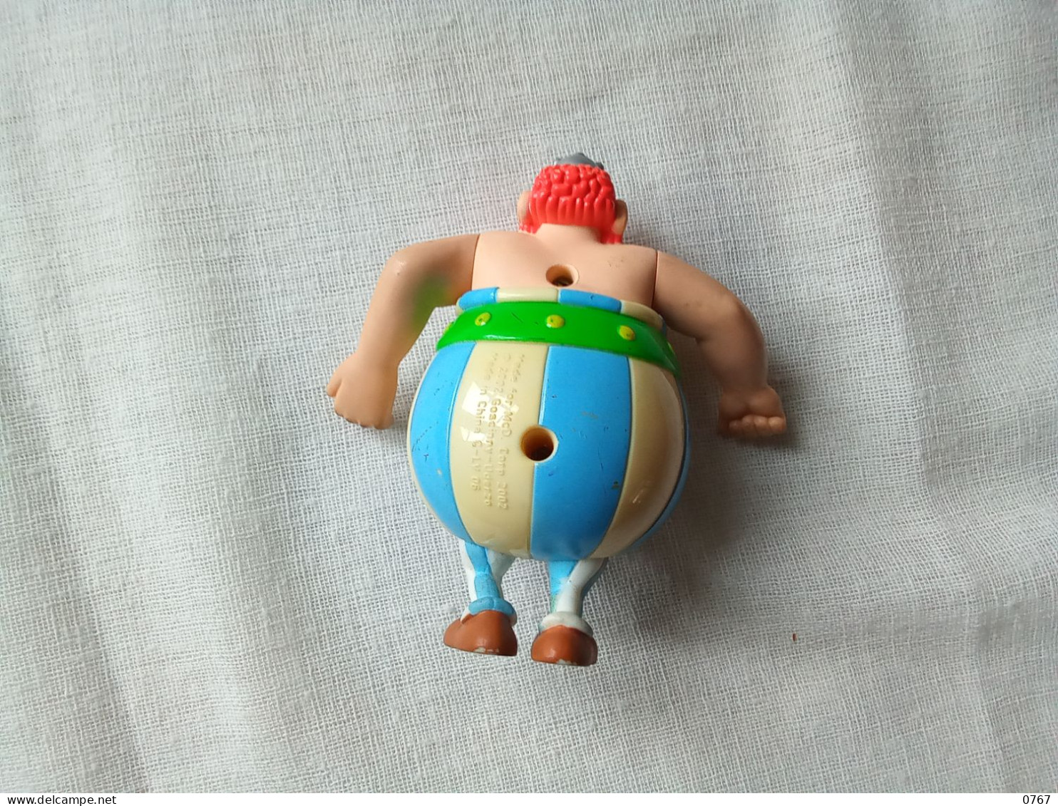 Ancienne Figurine McD Obélix Le Gaulois Vintage Année 2002 (bazarcollect28) - Schtroumpfs (Los Pitufos)