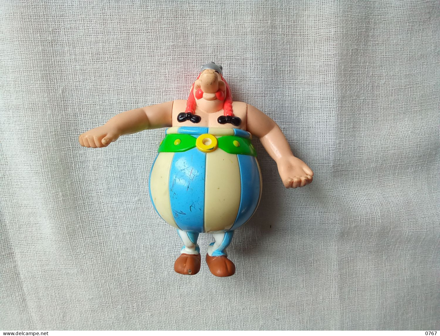 Ancienne Figurine McD Obélix Le Gaulois Vintage Année 2002 (bazarcollect28) - Schtroumpfs