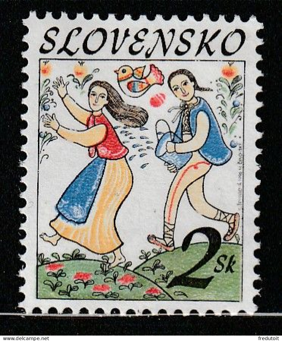 SLOVAQUIE - N°210 ** (1996) Pâques - Unused Stamps