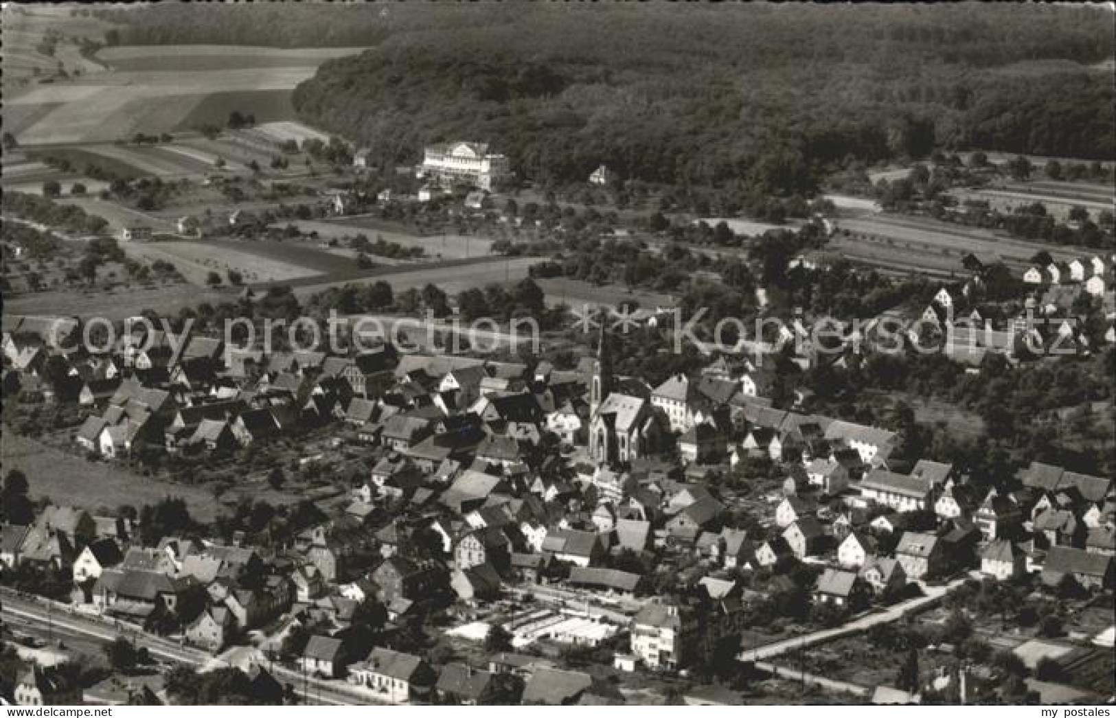 71928425 Bad Rappenau Mit Vulpius Klinik Fliegeraufnahme Bad Rappenau - Bad Rappenau