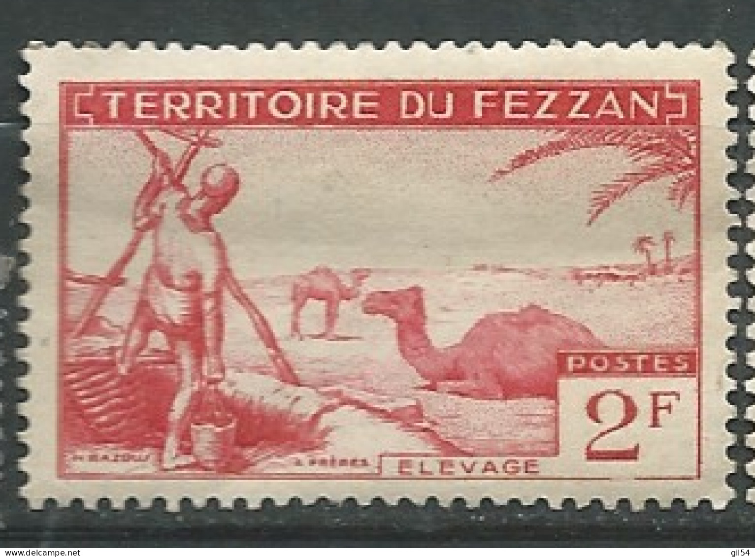 Fezzan - Yvert N° 58 (*)   -  Ax 15801 - Ungebraucht