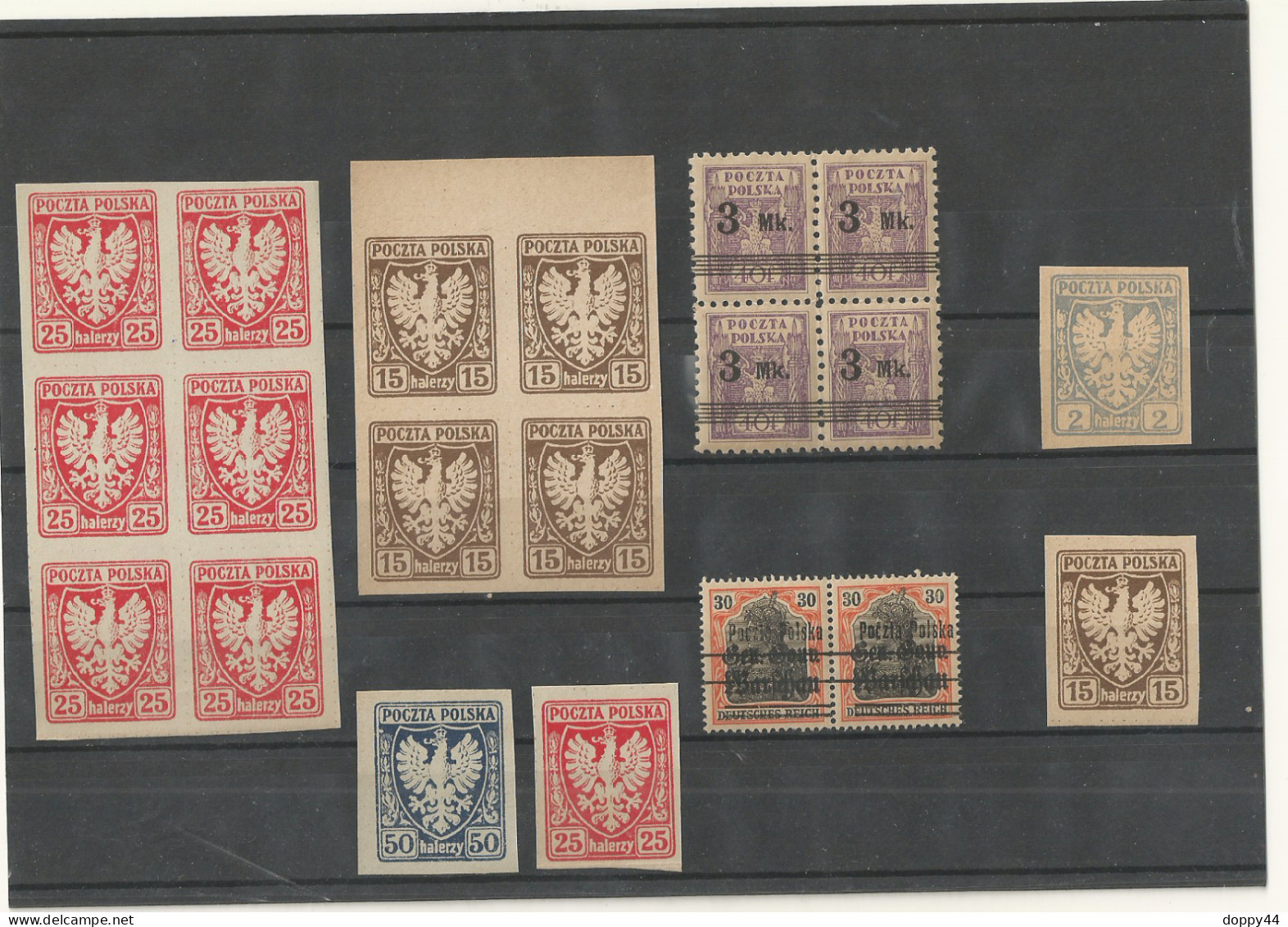 POLOGNE LOT TP ANCIENS NEUFS. - Unused Stamps