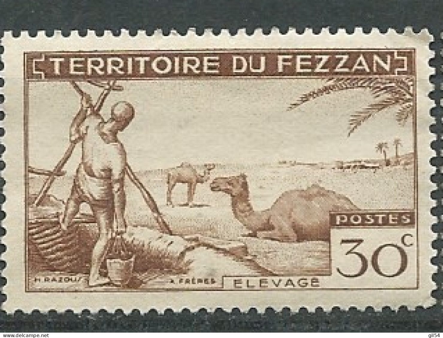 Fezzan - Yvert N° 56 (*)   -  Ax 15803 - Nuovi