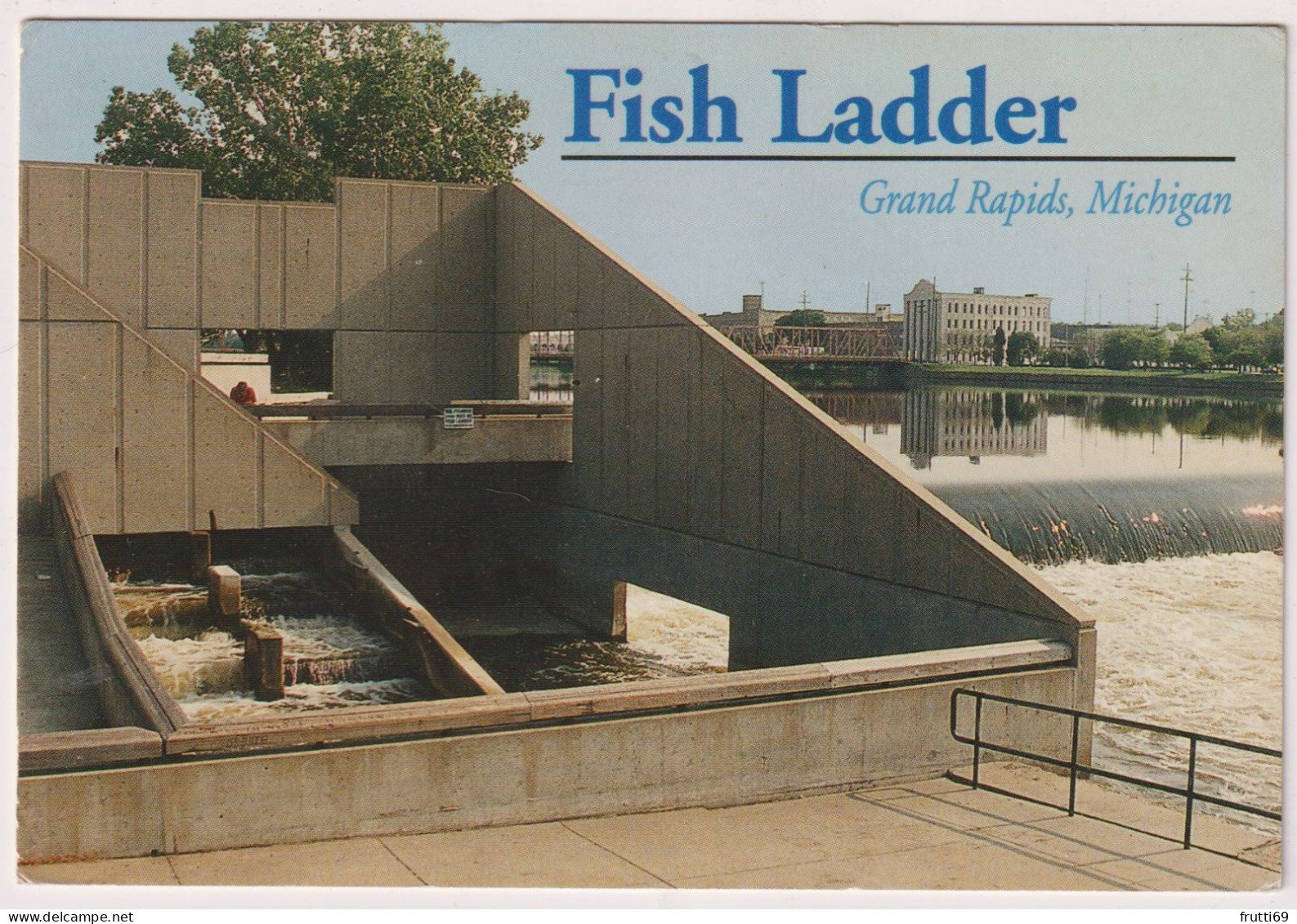 AK 197860 USA - Michigan - Grand Rapids - Fish Ladder - Grand Rapids