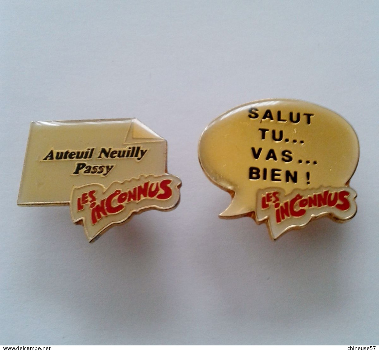 Pin's  Les Inconnus - Car Racing - F1