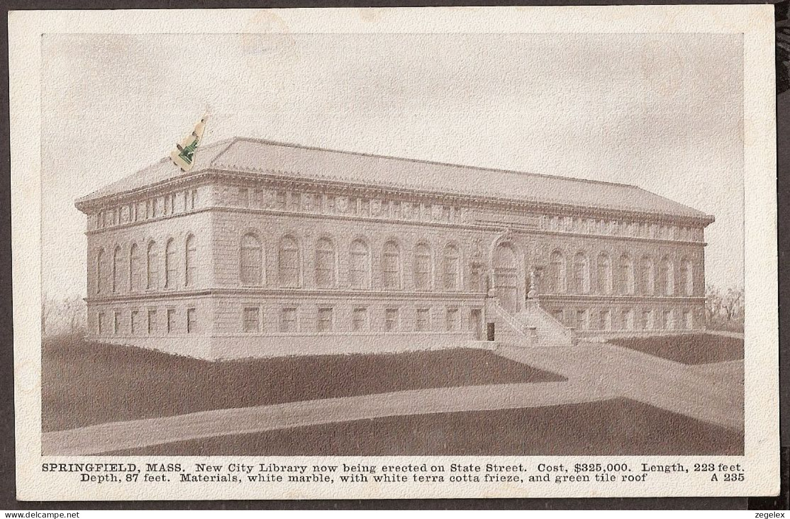 Springfield, Massachusetts - New City Library - Springfield