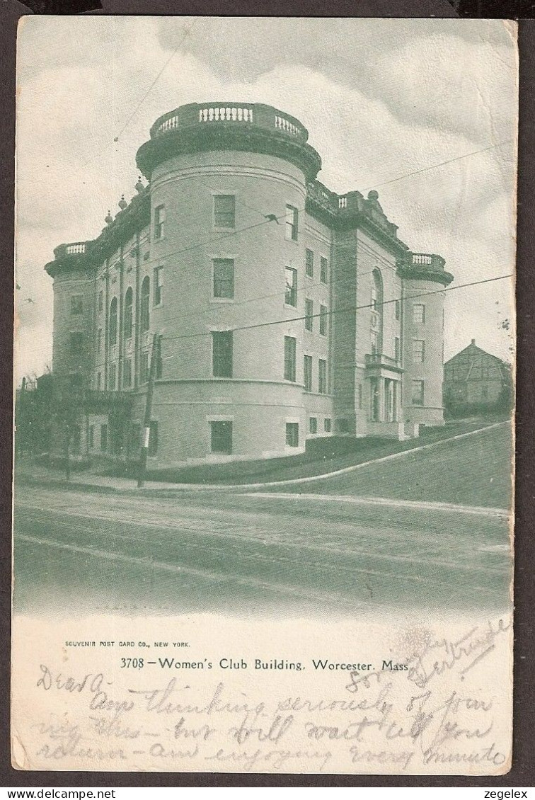 Women's Club Building - Worcester -  Massachusetts 1908 - Worcester