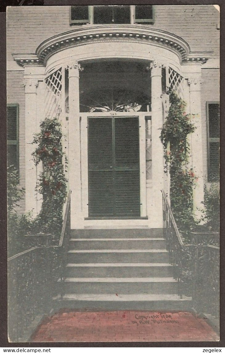 A Salem Doorway, White-Pingree House Essex Street, Salem, Massachusetts - Salem