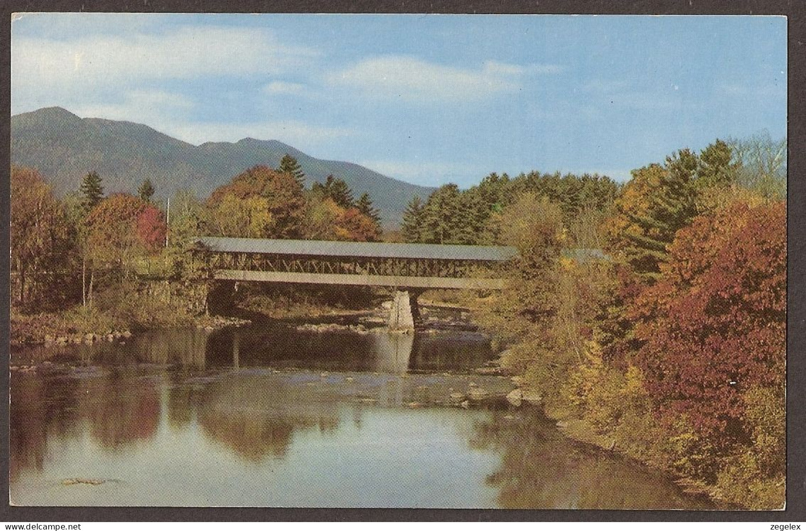Old Dummerston Covered Bridge Spanning The West River - Otros & Sin Clasificación