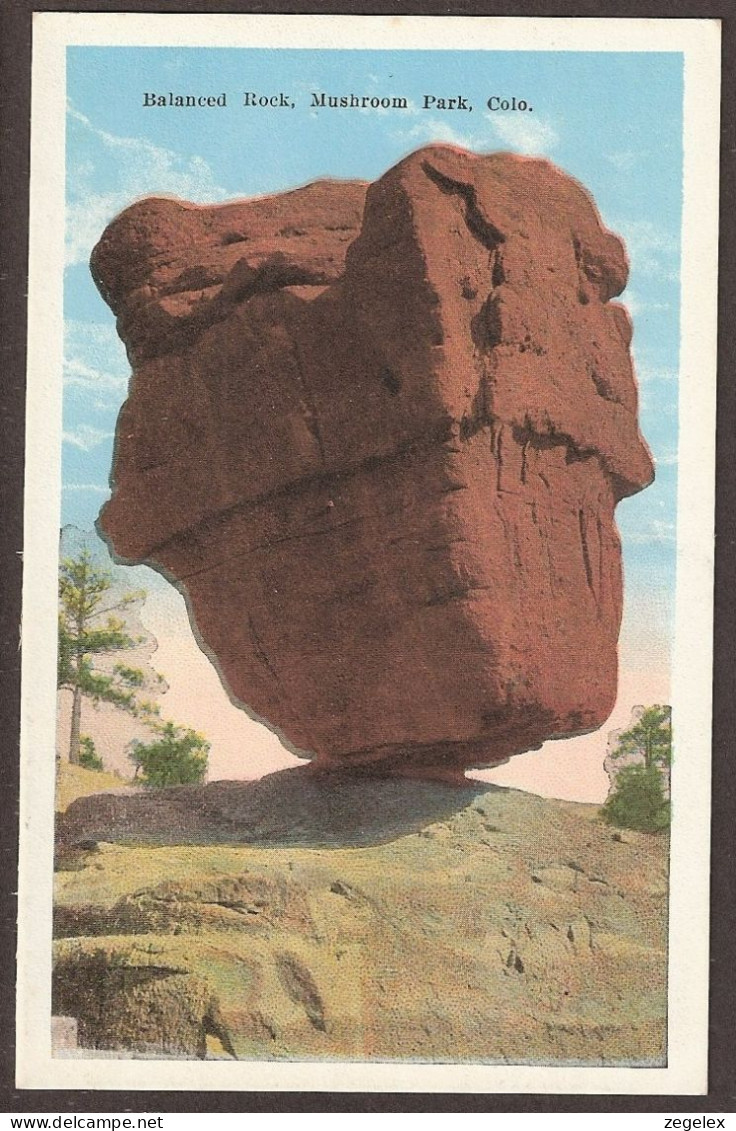 Mushroom Park - Balanced Rock - Colorado - Other & Unclassified