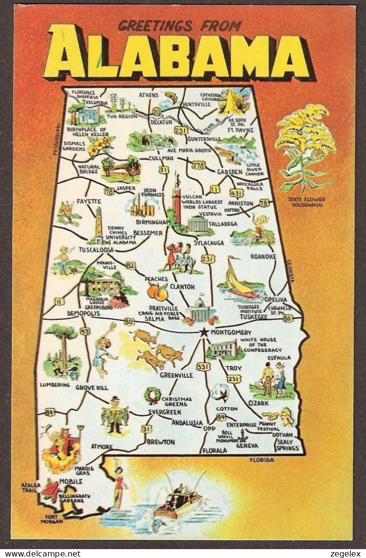 Alabama - Various Sites - Pêcheurs,  - Autres & Non Classés