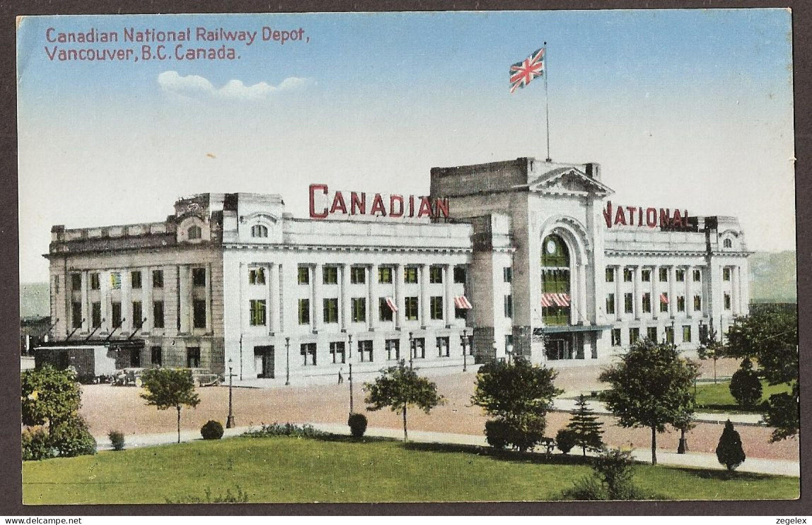 Canadian National Railway Depot, Vancouver, B.C. Canada  - Vancouver