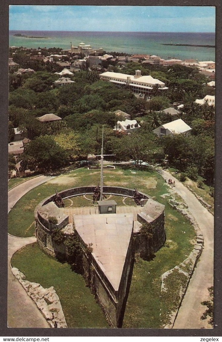 Bahama Islands - Nassau - Fort Fincastle - Shape Of A Bow Of An Old Paddle Wheel Steamer - Bahamas