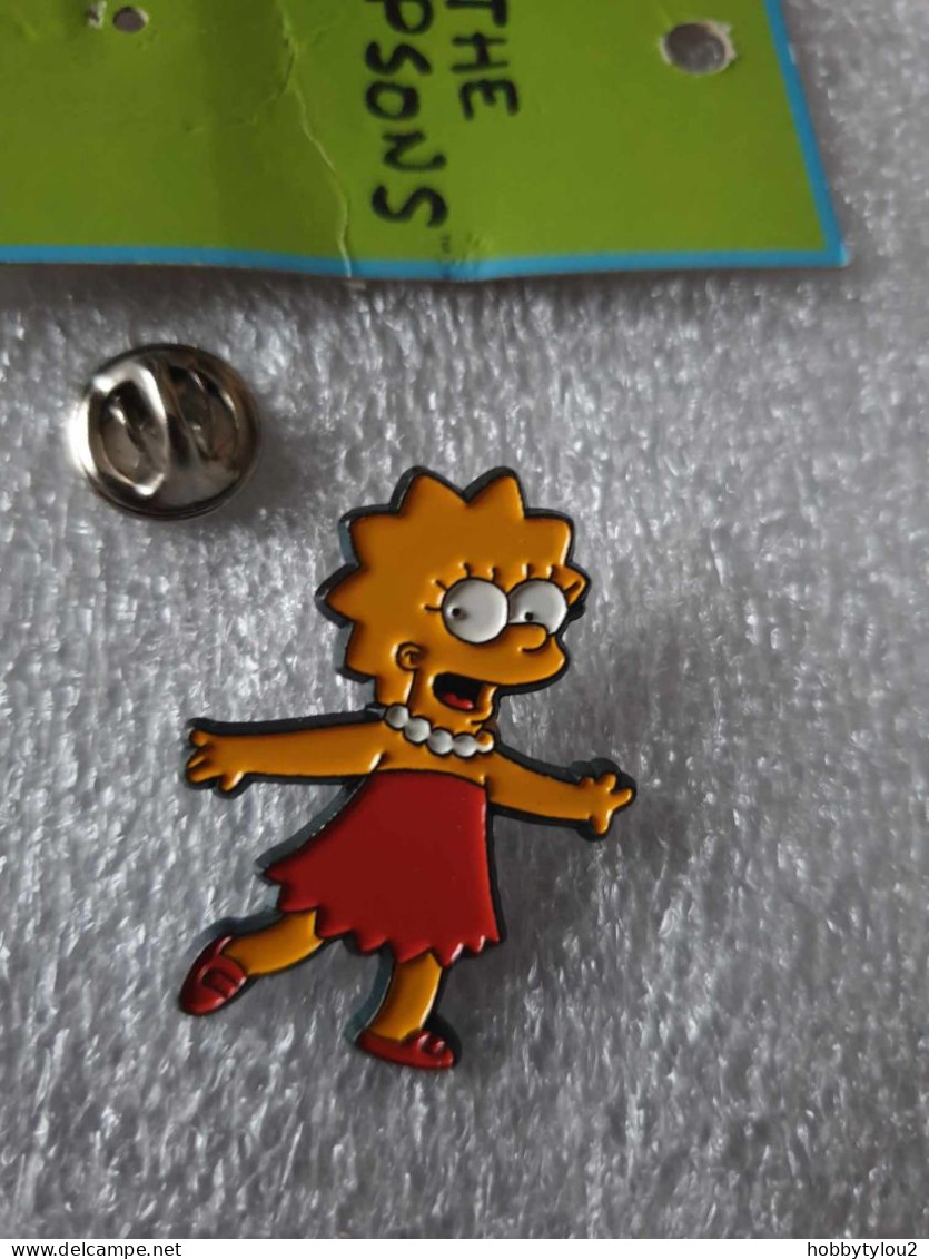 Pin's The Simpson's - One Together London 1999 (pin's Non époxy, Sur Carton Vert) - Cinema