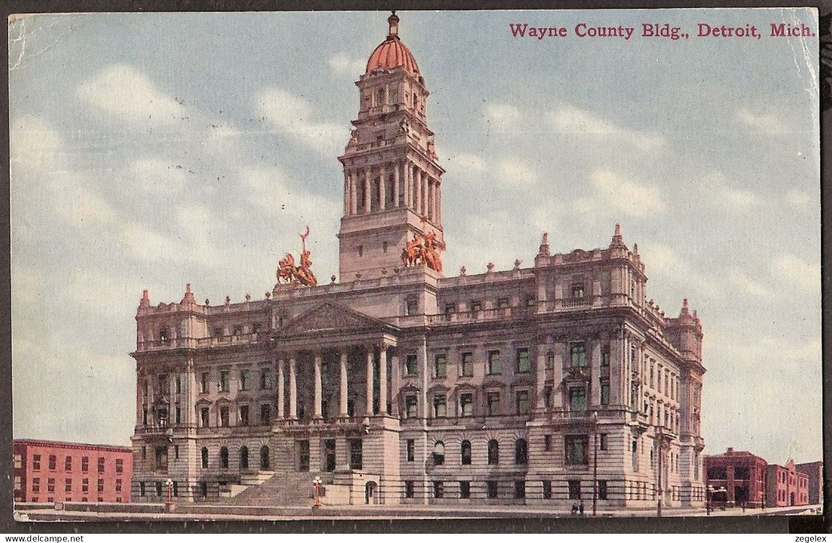 Wayne County Bldg, Detroit, MI - 1912 - Detroit