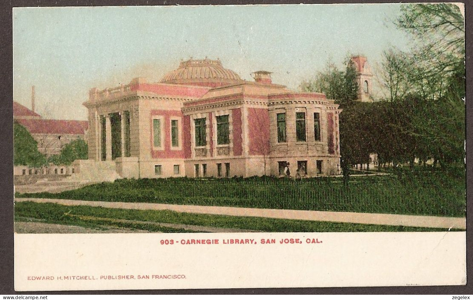 San Jose - California - Carnegie Library 1908 - San Jose