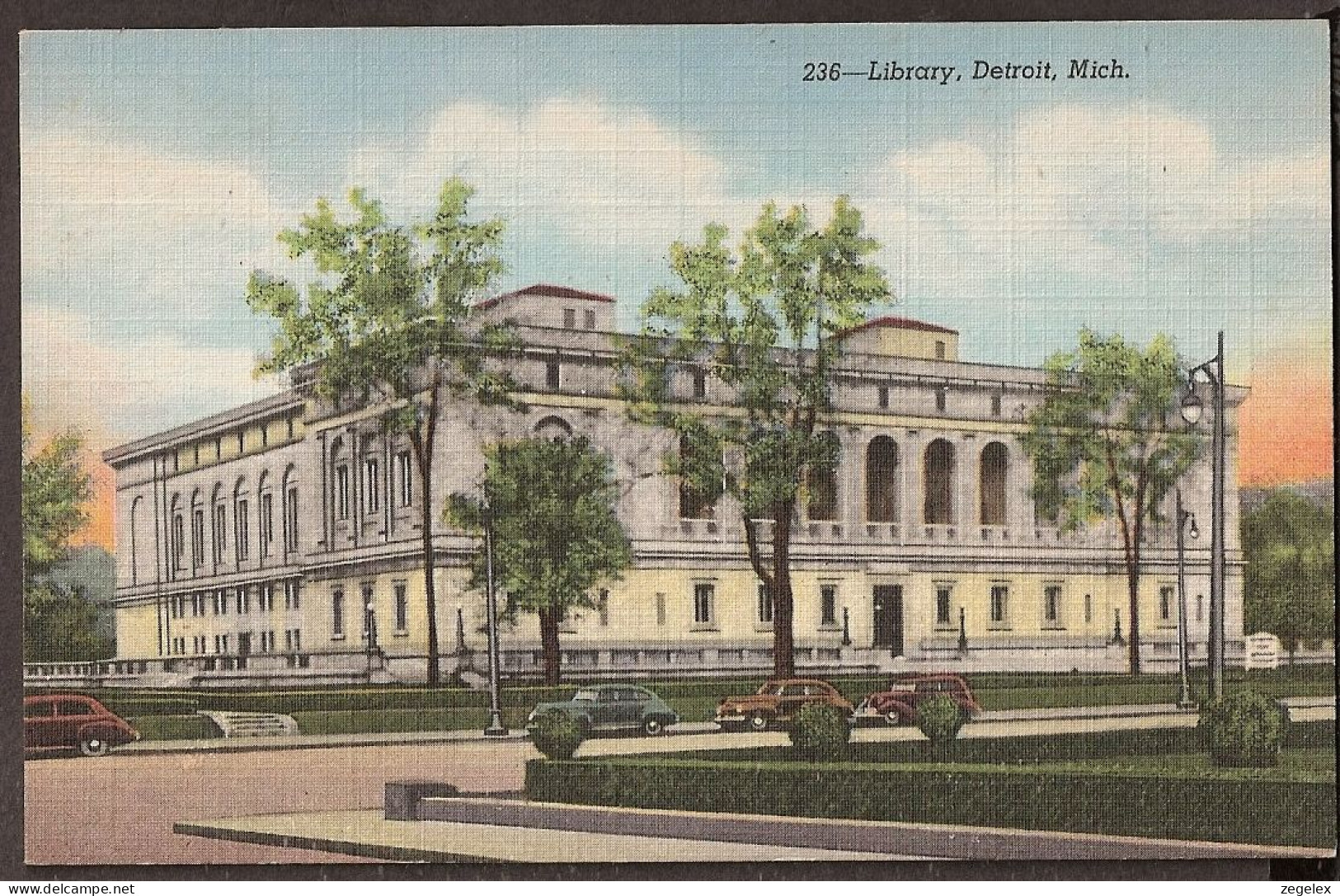 Michigan, Detroit, Library - Detroit