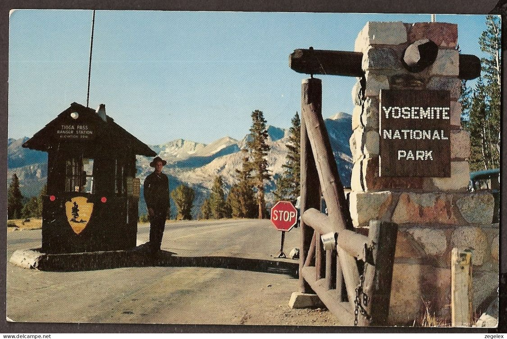 California - Yosemite National Park - Tioga Pass Entrance - Yosemite