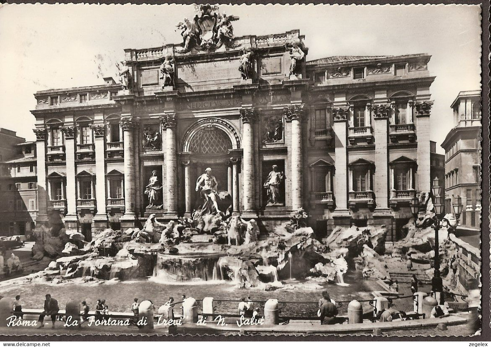 Roma - Fontana Di Trevi -1963 - Fontana Di Trevi