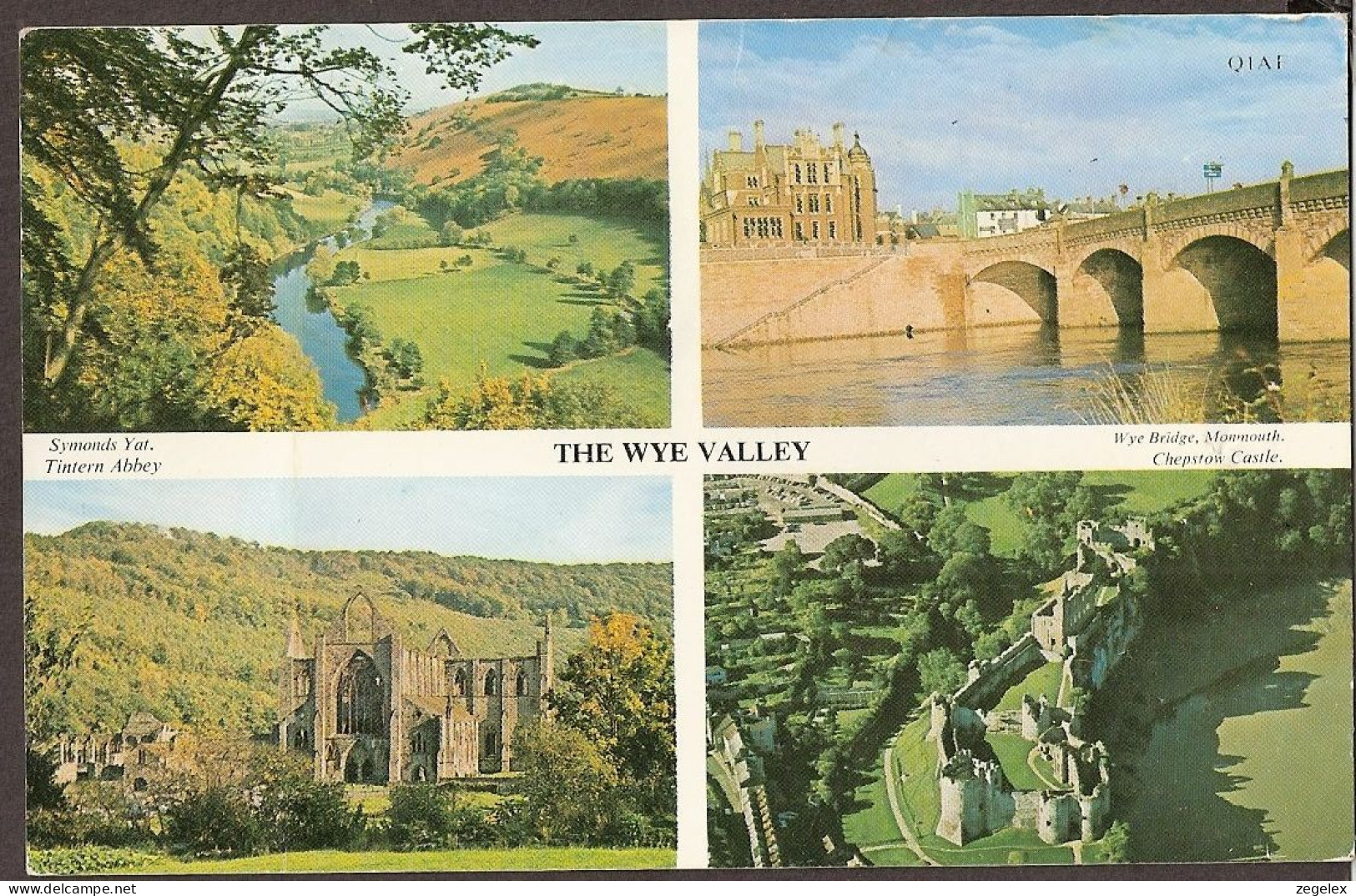 The Wye Valley - Symonds Yat. Tintern Abbey, Wye Bridge, Mommouth, Chepstow Castle - Monmouthshire