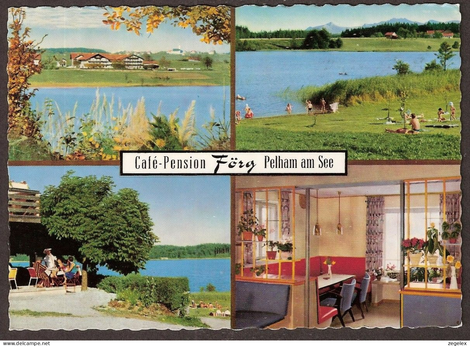 Pelham Am See - Café-Pension Förg  - Chiemgauer Alpen