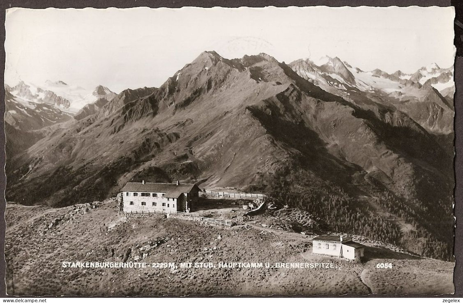 Starkenburgerhütte Mit Stub. Hauptkamm U. Brennerspitze - Am Hohen Bergstall Stubai - Heppenheim