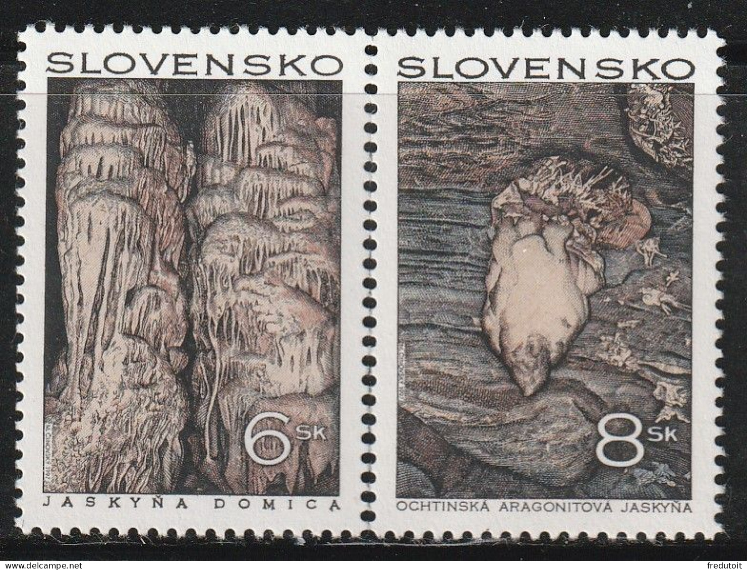 SLOVAQUIE - N°238/9 ** (1997) - Unused Stamps