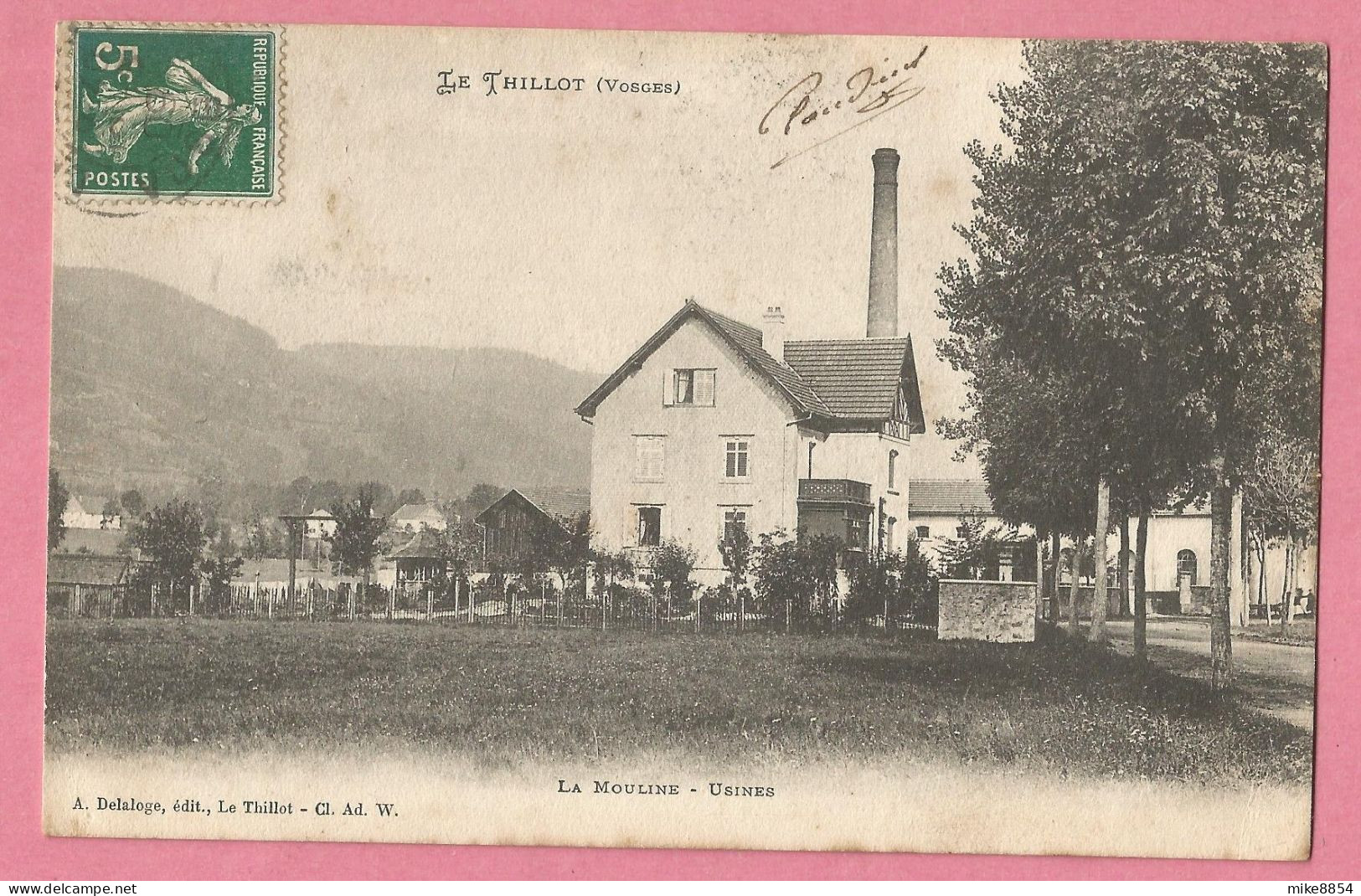 SAS1205  CPA  LE THILLOT (Vosges)   LA MOULINE  -  USINES  +++++ - Le Thillot