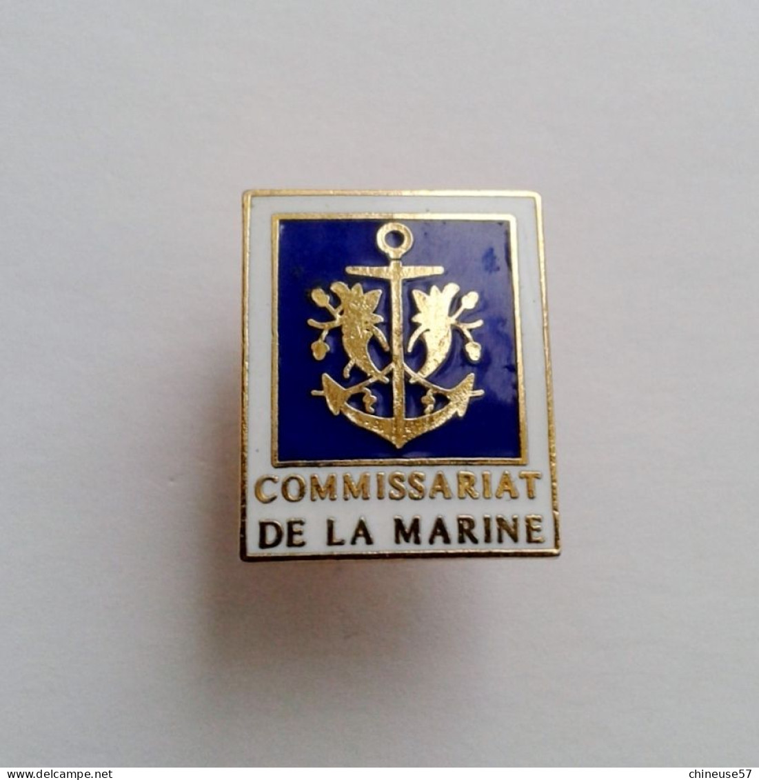 Pin's Commissariat De La Marine - Police