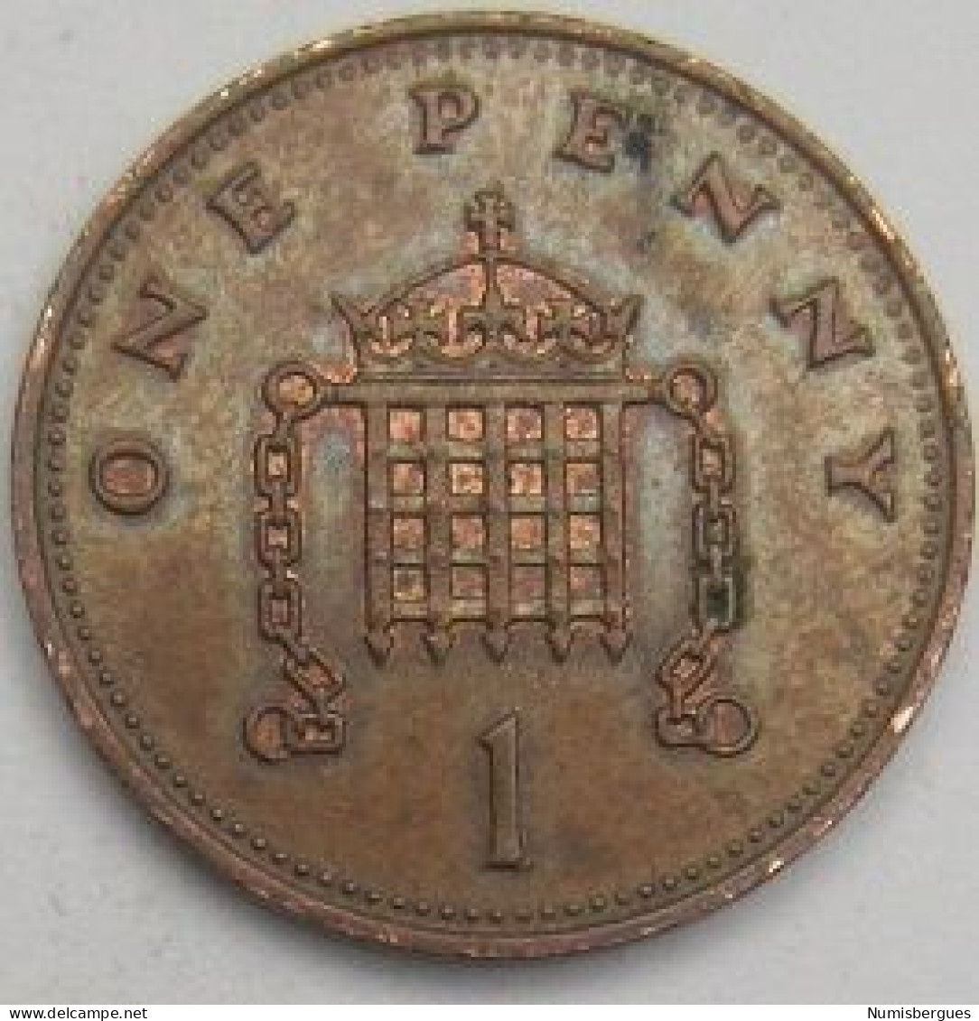 Pièce De Monnaie 1 Penny  1986 - 1 Penny & 1 New Penny
