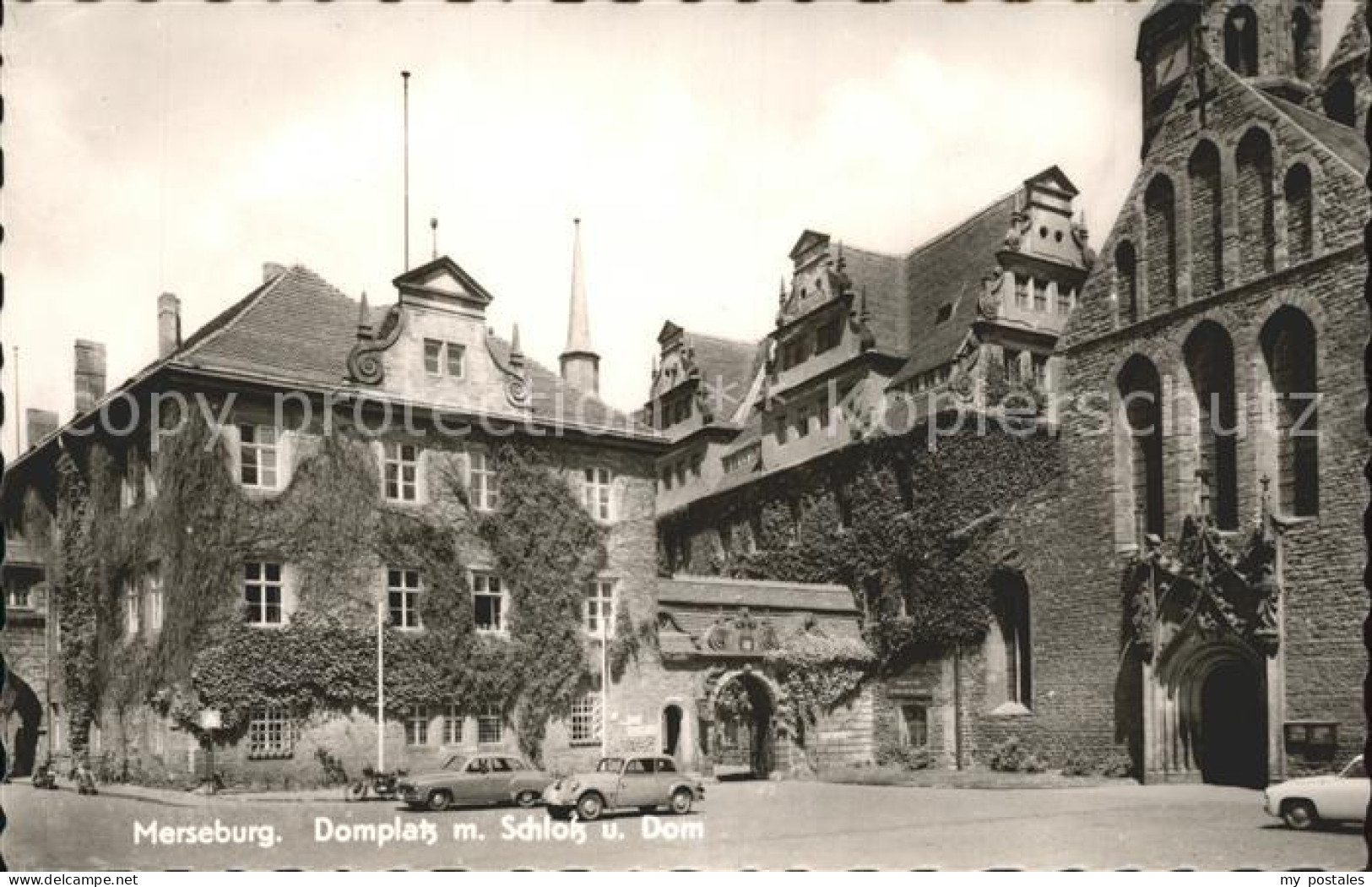 71925182 Merseburg Saale Domplatz Schloss Dom Merseburg - Merseburg