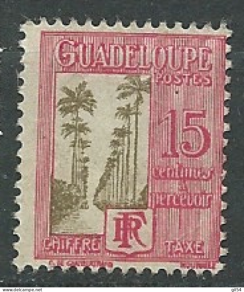 Guadeloupe - TAXE - Yvert N°29 (*)     -  Ax 15809 - Postage Due