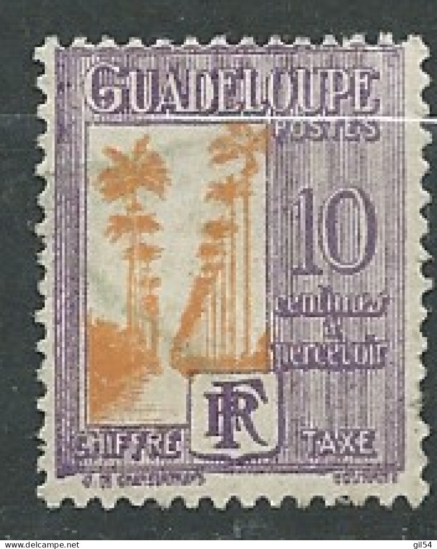 Guadeloupe - TAXE - Yvert N°28 Oblitéré   -  Ax 15810 - Strafport