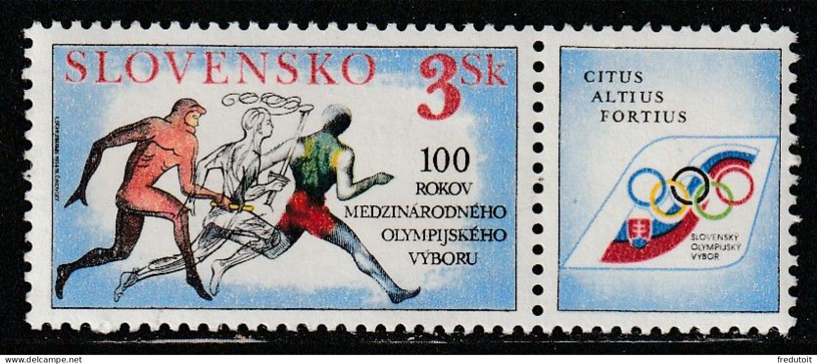 SLOVAQUIE - N°159 ** (1994) CIO - Unused Stamps