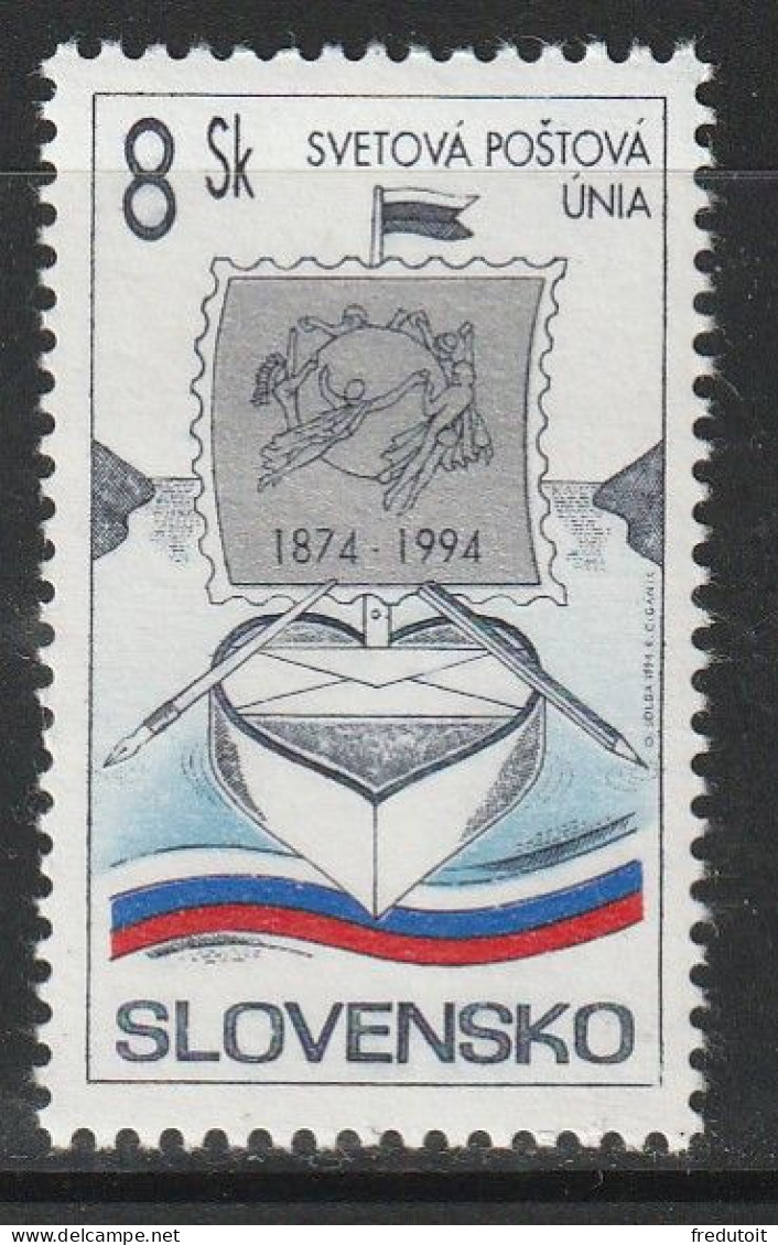 SLOVAQUIE - N°160 ** (1994) UPU - Unused Stamps