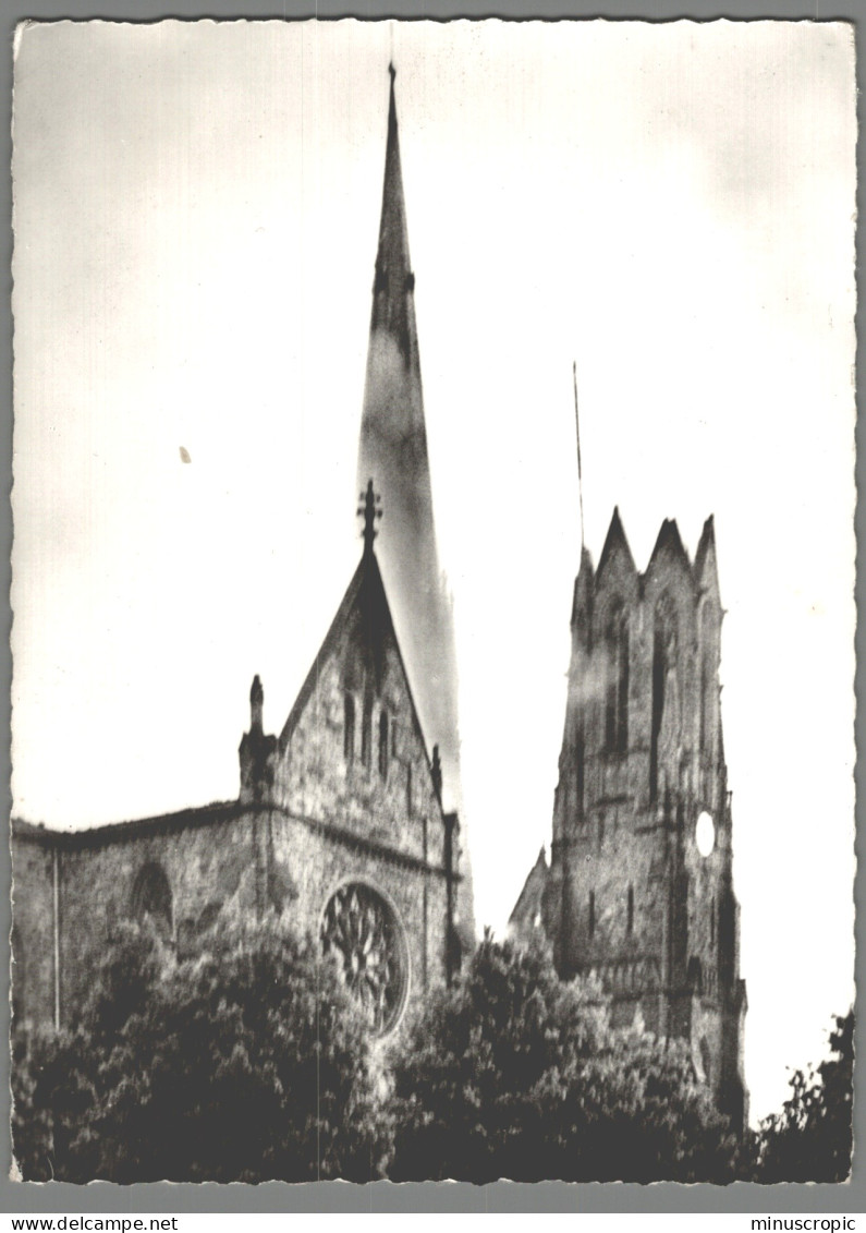 CPSM 57 - Sarralbe - Cathédrale De La Sarre Incendiée Le 28 Mai 1954 - Sarralbe