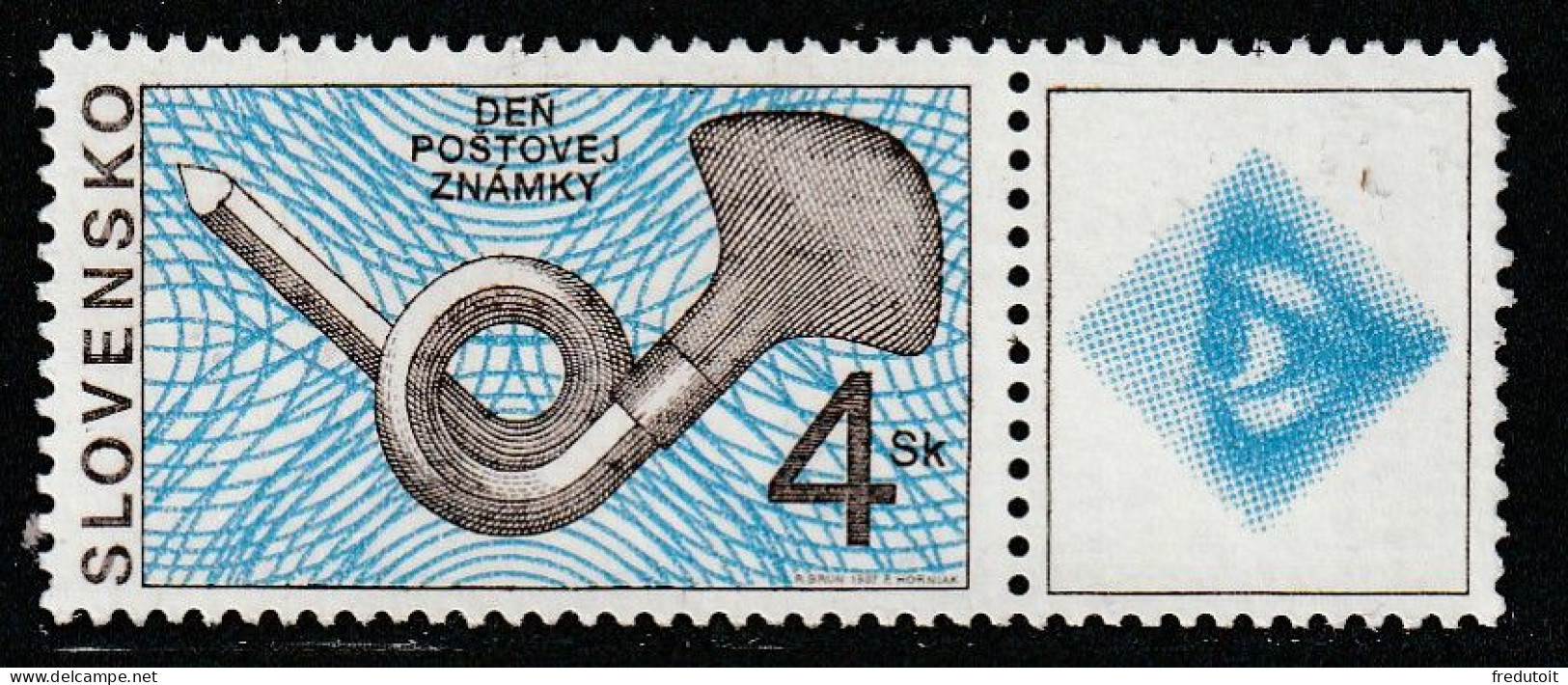 SLOVAQUIE - N°257 ** (1997) Journée Du Timbre - Unused Stamps