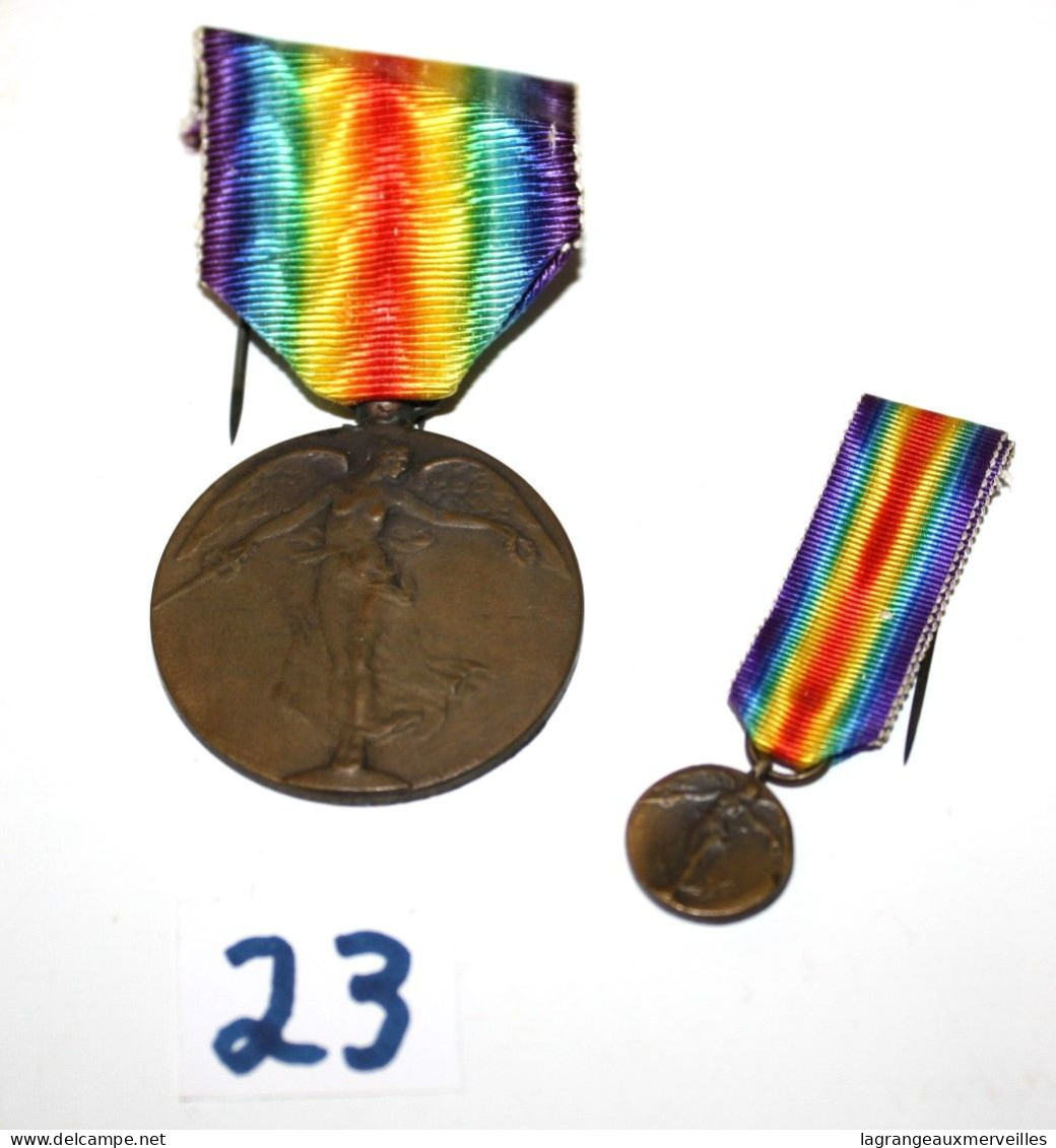 C23 Militaria - Médaille - Décoration - La Grande Guerre Pour La Civilisation - Belgique - Belgium