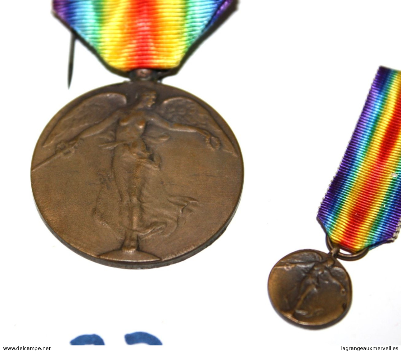 C23 Militaria - Médaille - Décoration - La Grande Guerre Pour La Civilisation - Belgique - Belgium