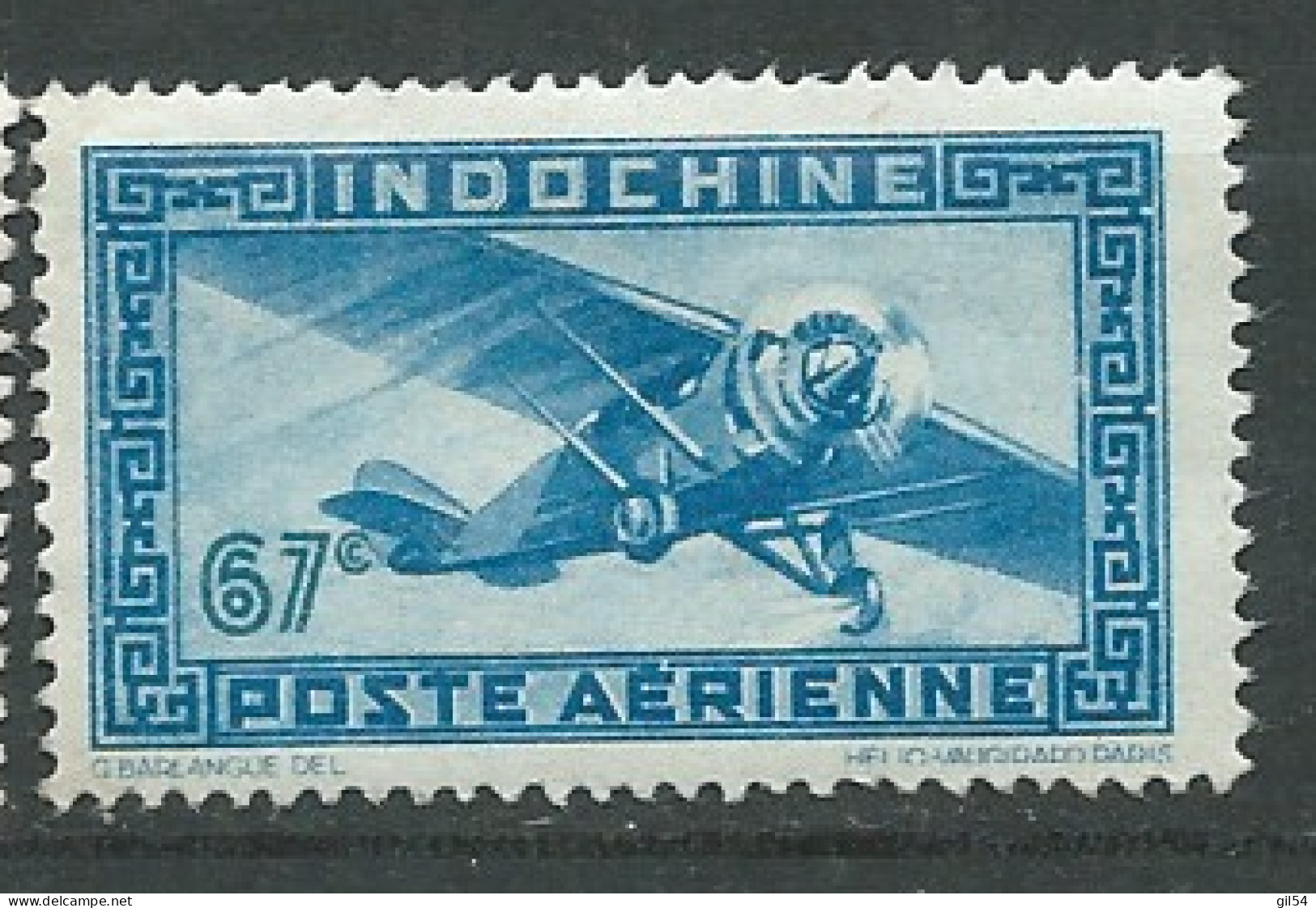 Indochine  Aérien  - Yvert N° 33 (*)   -  Ax 15820 - Aéreo