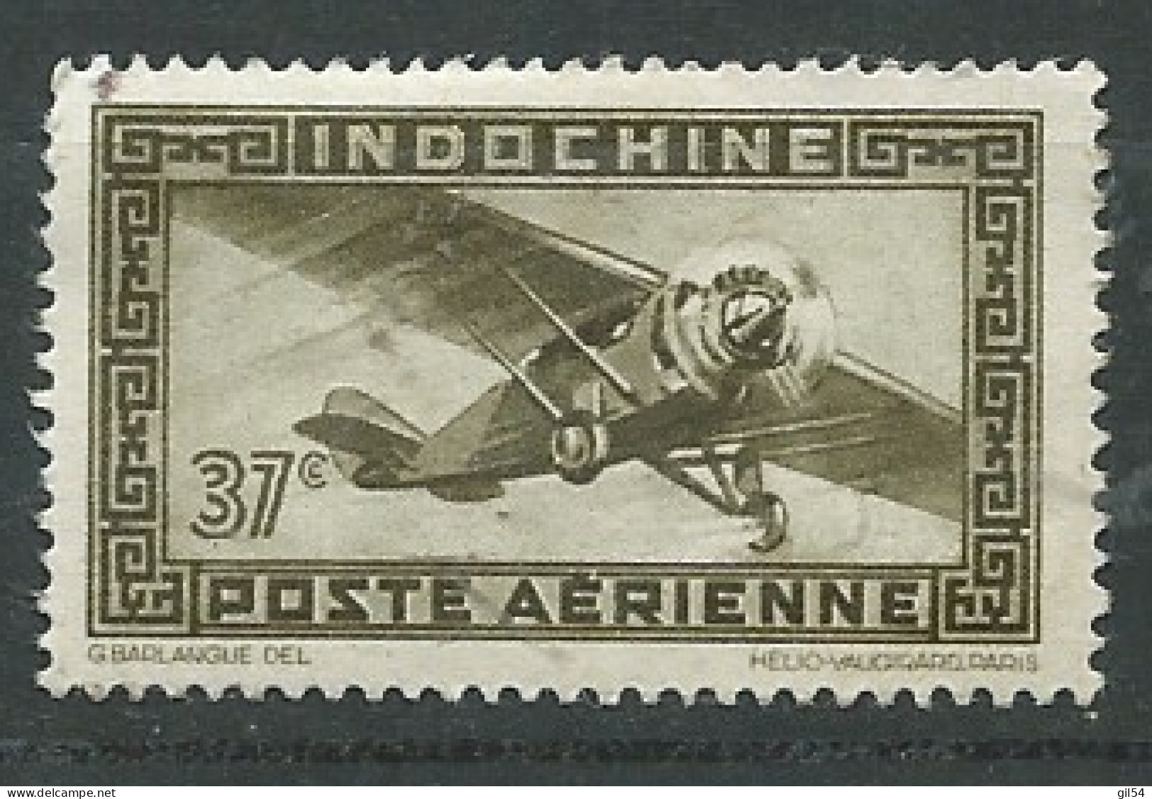 Indochine  Aérien  - Yvert N° 30 (*)   -  Ax 15821 - Poste Aérienne